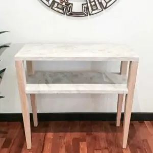 A small table for flower base After Wrapping